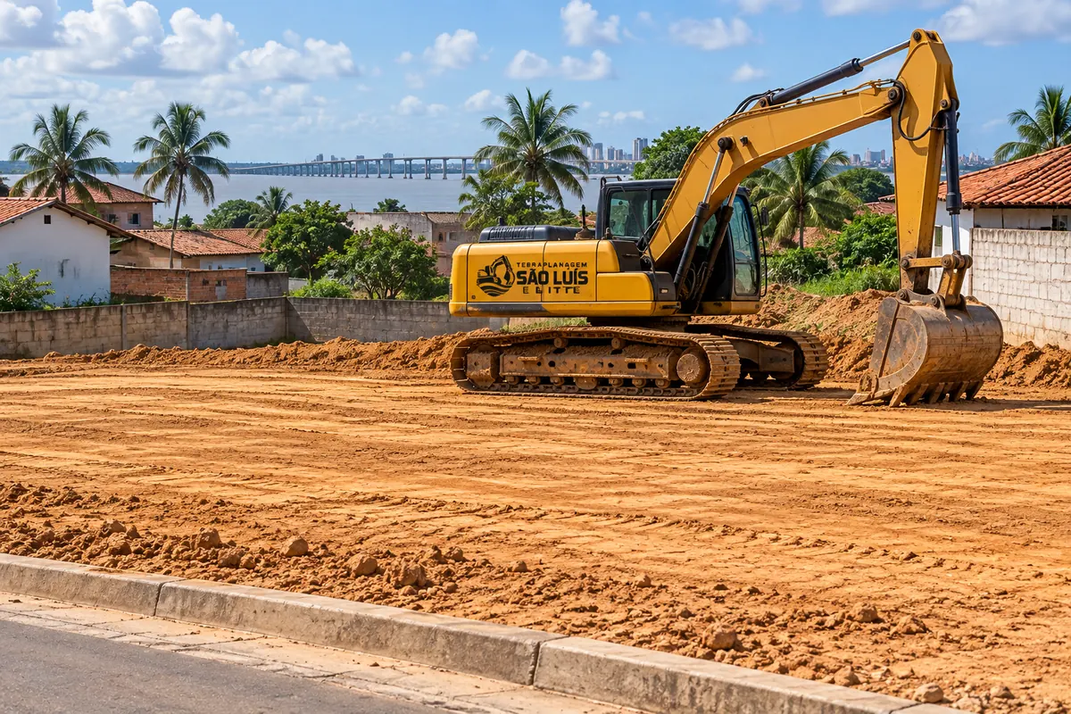 Terraplanagem para lote em Araçagi, São José de Ribamar - MA
