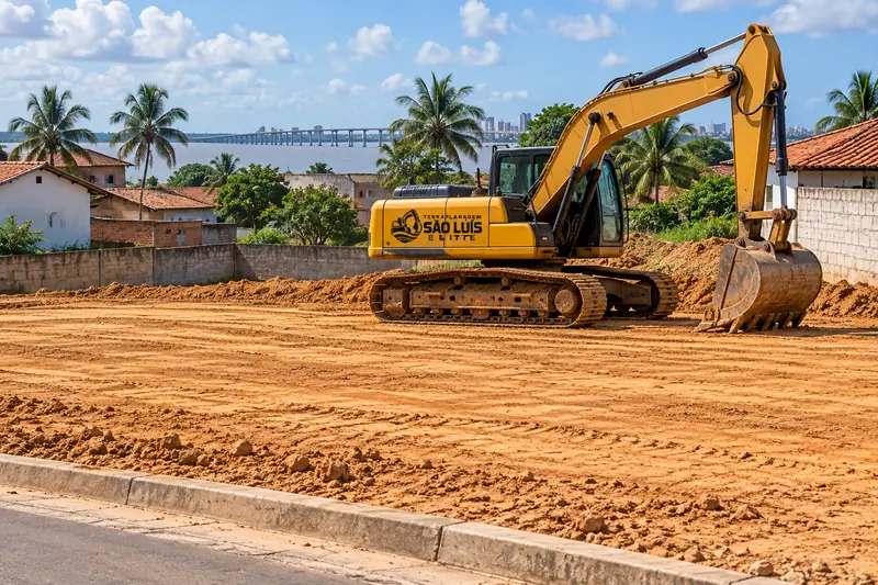 Terraplanagem — terrenos e lotes em São Luís - MA