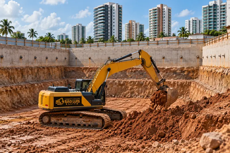 Terraplanagem — edificações em São Luís - MA